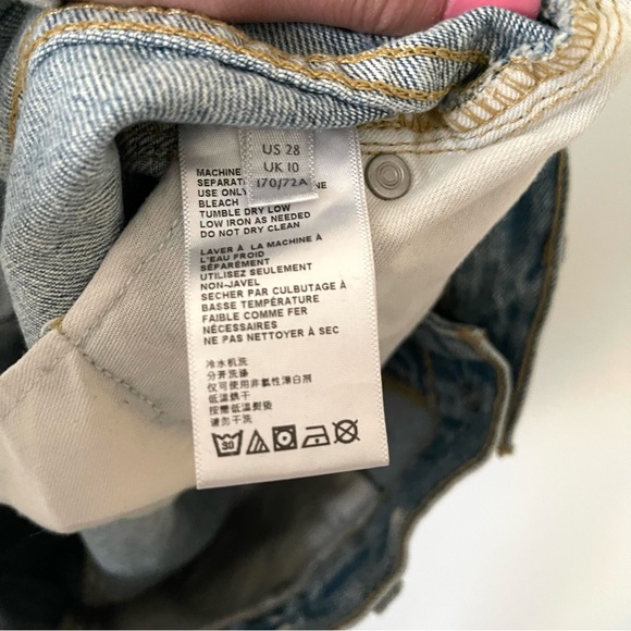 Urban Outfitters BDG Girlfriend High Rise Shorts Size 28 - Picture 7 of 7